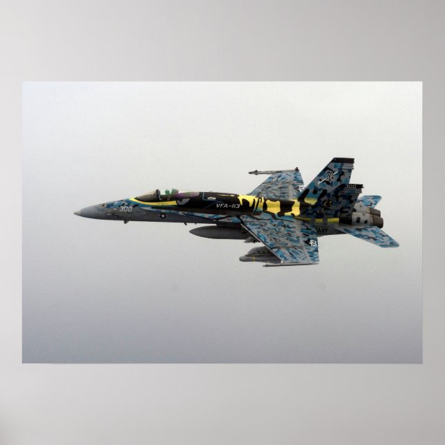 F/A-18C Hornet Poster (Framsidan)