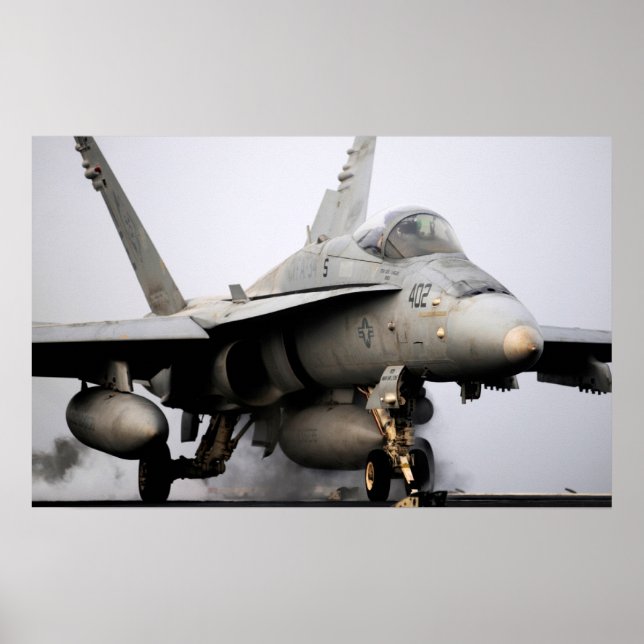F/A-18C Hornet Poster (Framsidan)