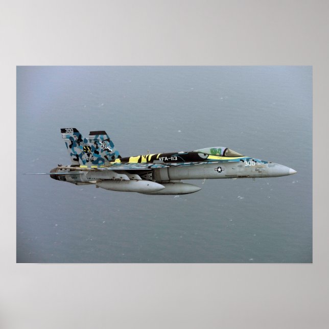 F/A-18C Hornet Poster (Framsidan)