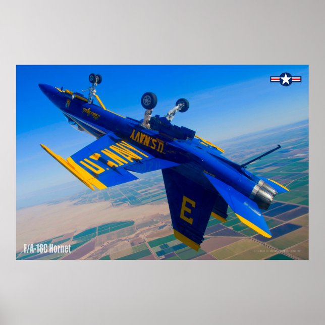 F/A-18C HORNET POSTER (Framsidan)