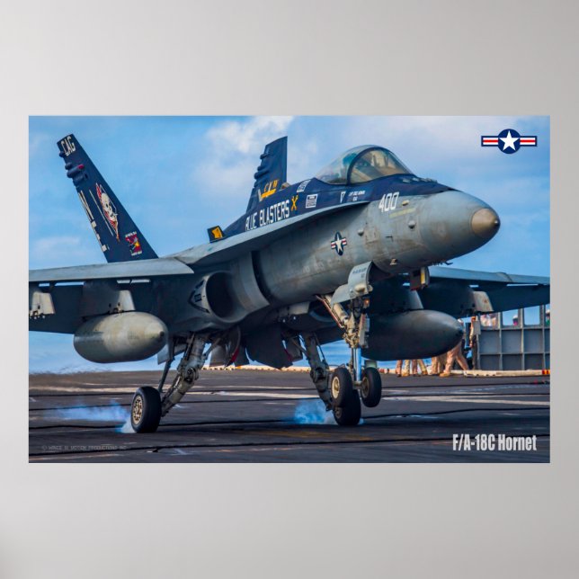 F/A-18C HORNET POSTER (Framsidan)