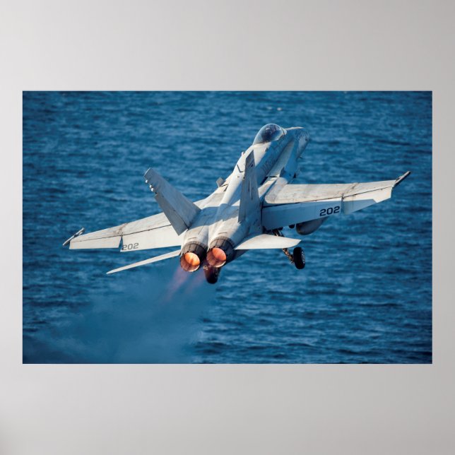 F/A-18C Hornet Poster (Framsidan)