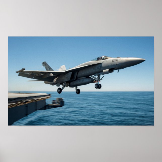 F/A-18C Hornet Poster (Framsidan)