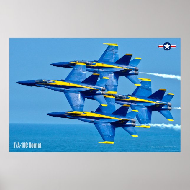 F/A-18C HORNET POSTER (Framsidan)