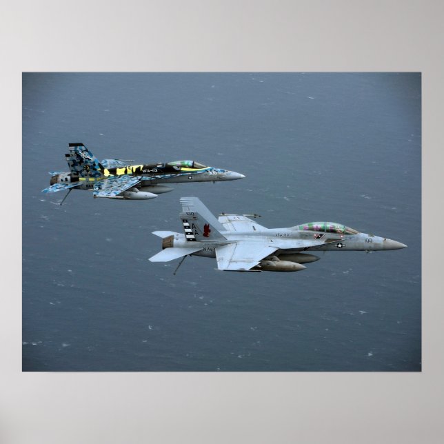 F/A-18C Hornet Poster (Framsidan)