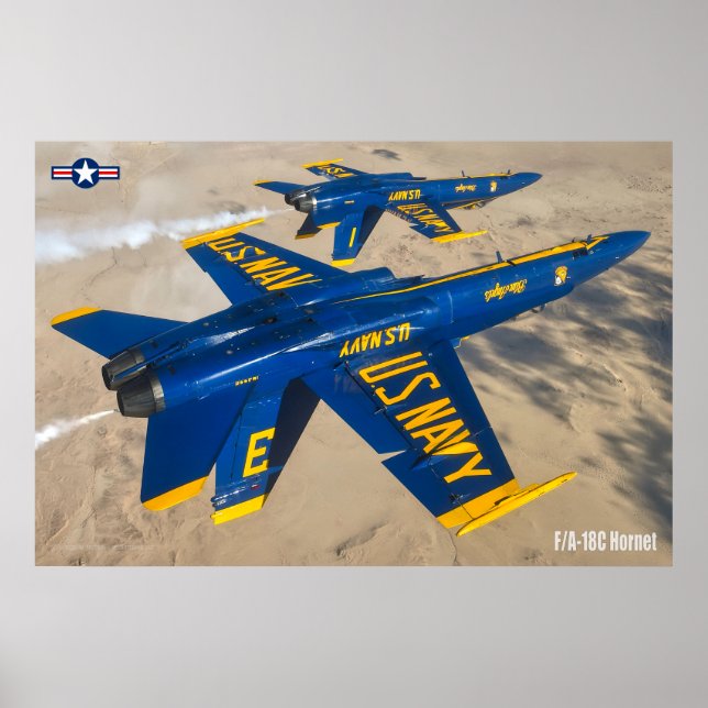 F/A-18C HORNET POSTER (Framsidan)