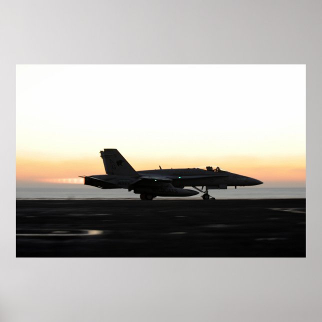 F/A-18C Hornet Poster (Framsidan)