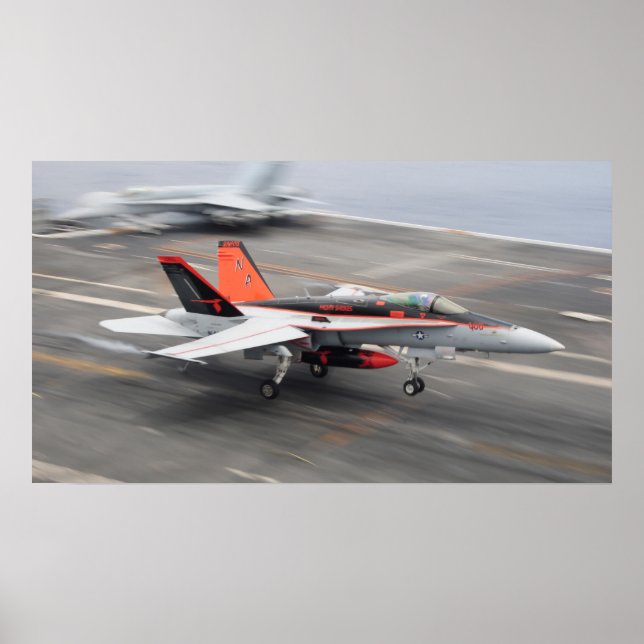F/A-18C Hornet Poster (Framsidan)