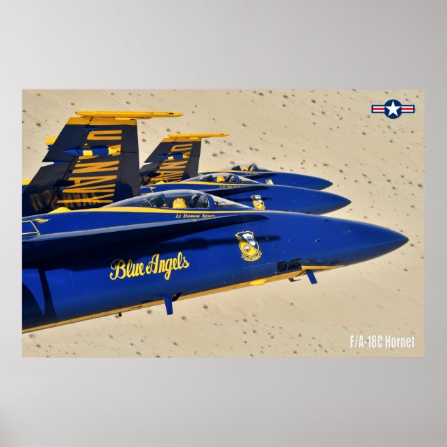 F/A-18C HORNET POSTER (Framsidan)