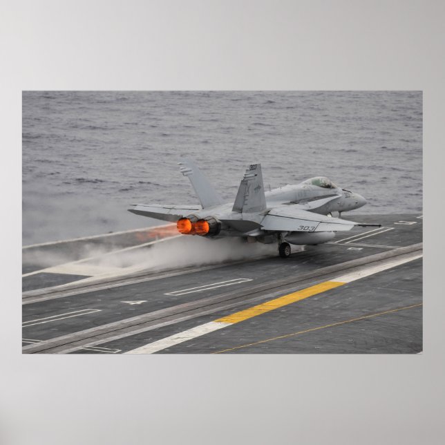 F/A-18C Hornet Poster (Framsidan)