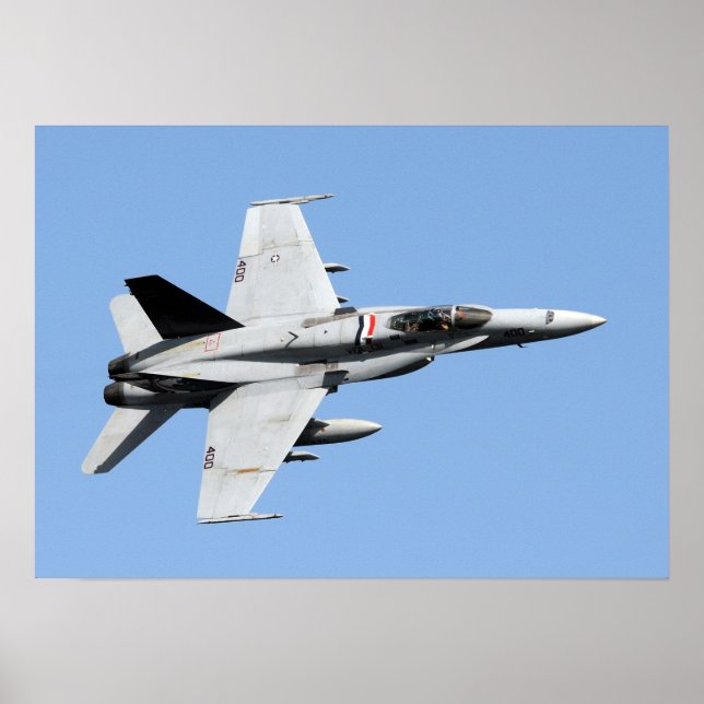 F/A-18C Hornet Poster (Framsidan)
