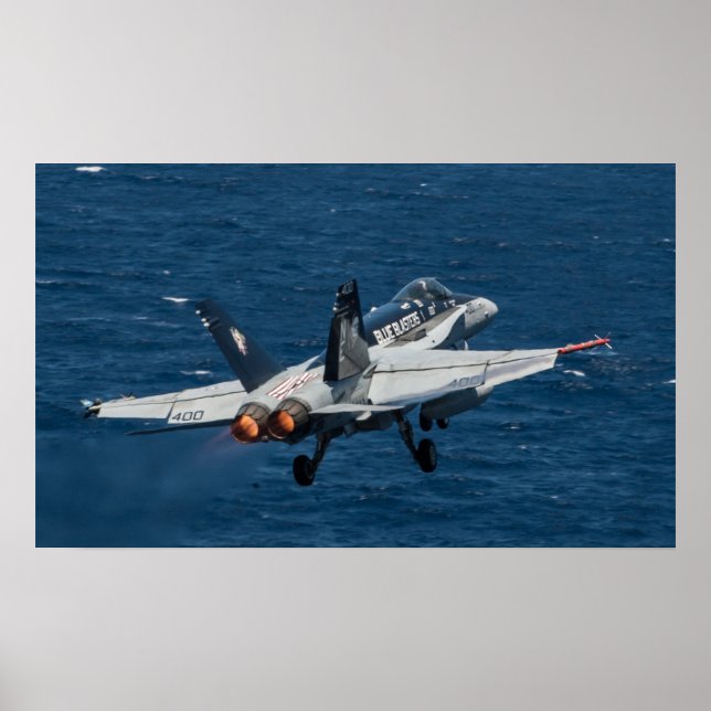 F/A-18C Hornet Poster (Framsidan)
