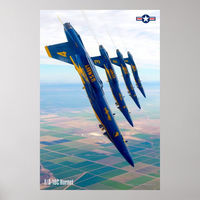 F/A-18C HORNET POSTER (Framsidan)