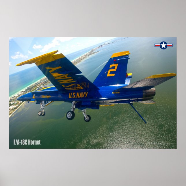 F/A-18C HORNET POSTER (Framsidan)