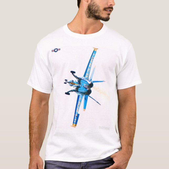 F/A-18C HORNET T SHIRT (Framsida)