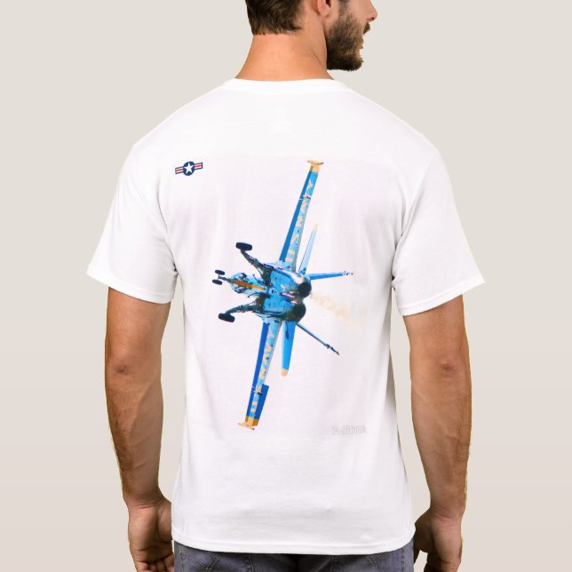 F/A-18C HORNET T SHIRT (Baksida)