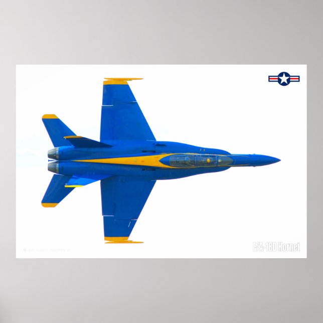 F/A-18D HORNET POSTER (Framsidan)
