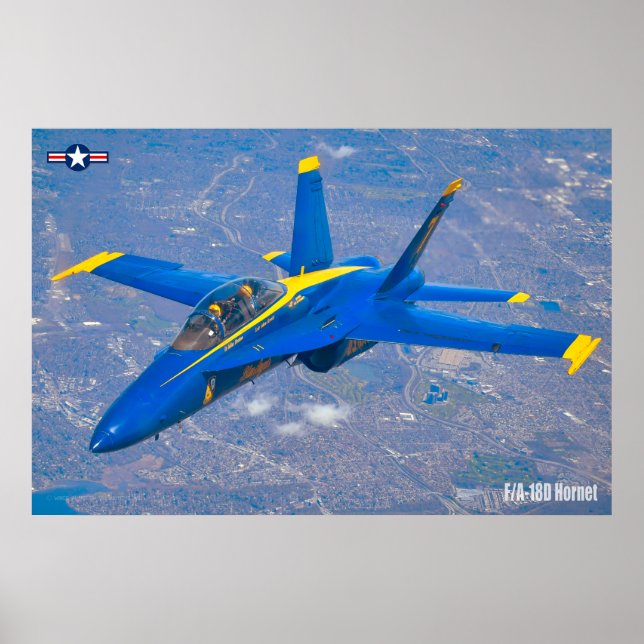 F/A-18D HORNET POSTER (Framsidan)