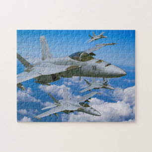 F/A-18E TOPPEN HORNET (11 x 14 tum) Pussel