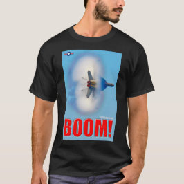 F/A-18E TOPPEN HORNET - BOOM! T SHIRT