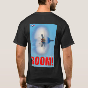 F/A-18E TOPPEN HORNET - BOOM! T SHIRT