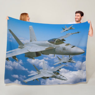 F/A-18E TOPPEN HORNET FLEECEFILT