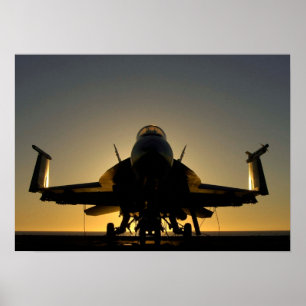 F/A-18E Toppen Hornet Poster