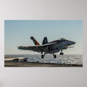 F/A-18E Toppen Hornet Poster