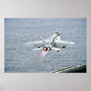 F/A-18E Toppen Hornet Poster