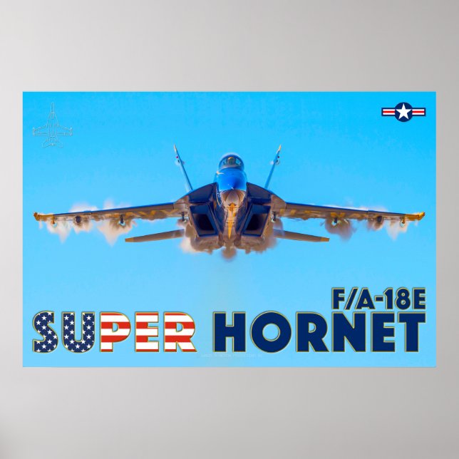 F/A-18E TOPPEN HORNET POSTER (Framsidan)
