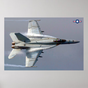 F/A-18E TOPPEN HORNET POSTER
