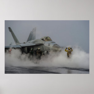 F/A-18E Toppen Hornet Poster