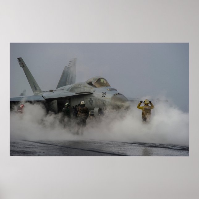 F/A-18E Toppen Hornet Poster (Framsidan)