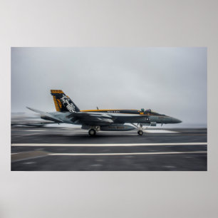 F/A-18E Toppen Hornet Poster