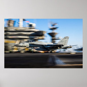 F/A-18E Toppen Hornet Poster