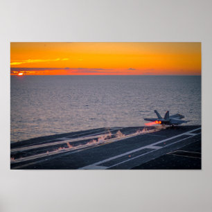 F/A-18E Toppen Hornet Poster