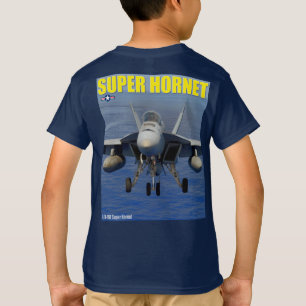 F/A-18E TOPPEN HORNET T SHIRT