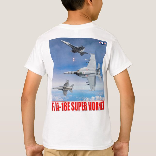 F/A-18E TOPPEN HORNET T SHIRT (Baksida)