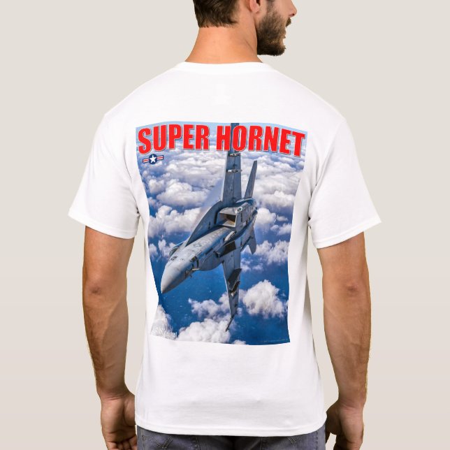 F/A-18E TOPPEN HORNET T SHIRT (Baksida)