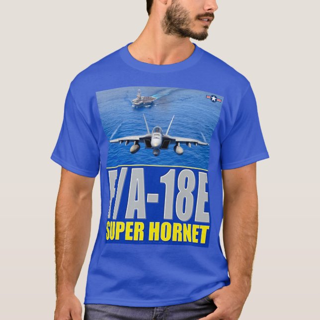 F/A-18E TOPPEN HORNET T SHIRT (Framsida)
