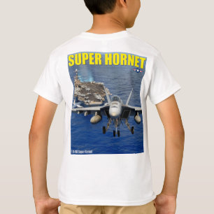 F/A-18E TOPPEN HORNET T SHIRT