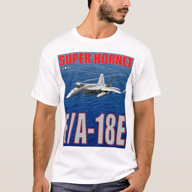 F/A-18E TOPPEN HORNET T SHIRT (Framsida)
