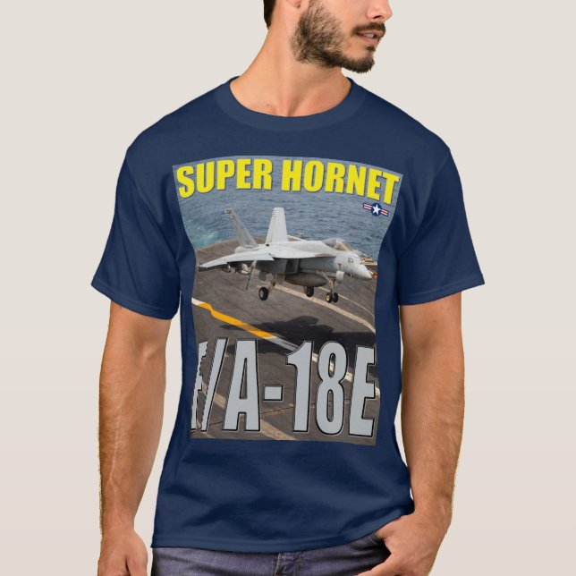F/A-18E TOPPEN HORNET T SHIRT (Framsida)