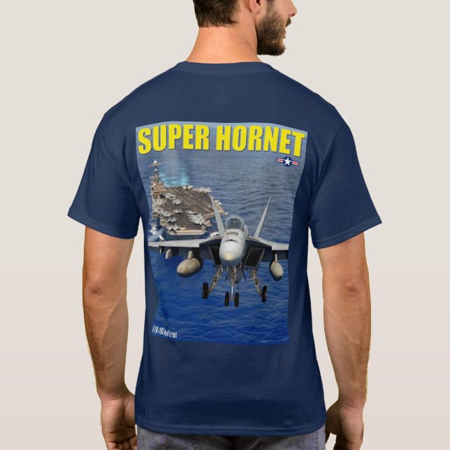 F/A-18E TOPPEN HORNET T SHIRT (Baksida)
