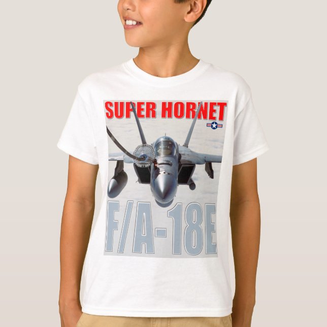 F/A-18E TOPPEN HORNET T SHIRT (Framsida)