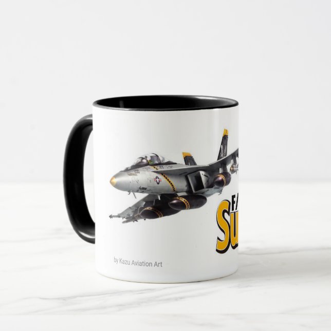 F/A-18F Super Hornet Mugg (Framsida vänster)