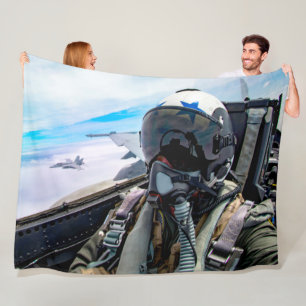 F/A-18F TOPPEN HORNET FLEECEFILT