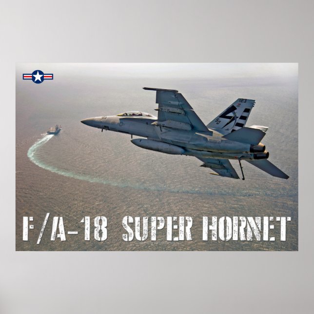 F/A-18F TOPPEN HORNET POSTER (Framsidan)