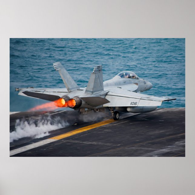 F/A-18F Toppen Hornet Poster (Framsidan)
