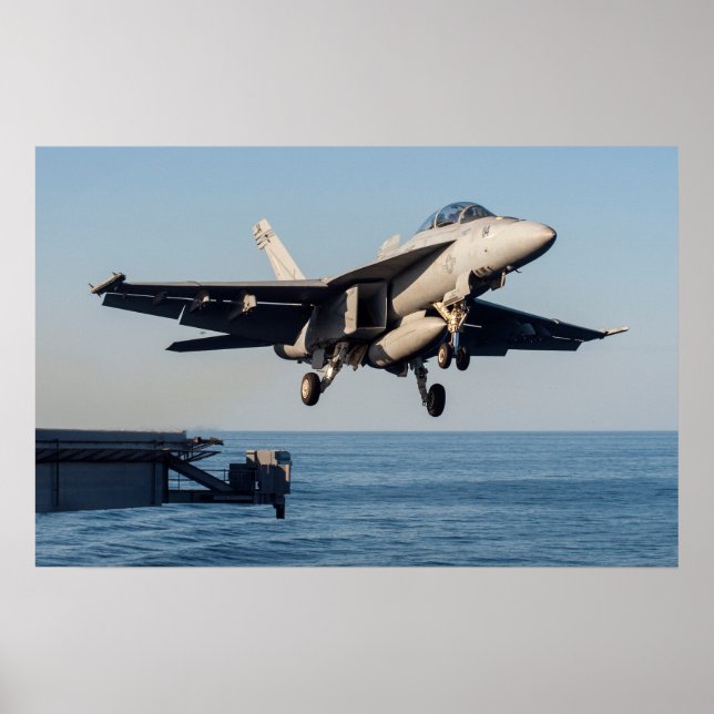F/A-18F Toppen Hornet Poster (Framsidan)